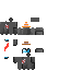 skin for Amogus preto assasino