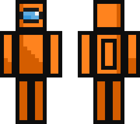 among us orange crewmate