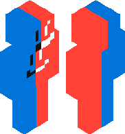 Blu + Red