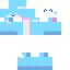 skin for Blue Flower Wolf
