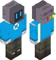 blue robot