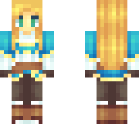 BOTW ZELDA original by LEGENDARYLINK2000 EDITED