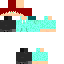 skin for boy wearing a light blue hoodie