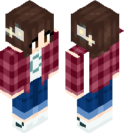 brown hair flannal