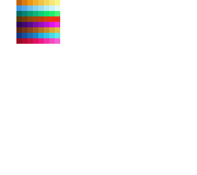  Colour hues 1 