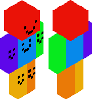Colourful Mc skin