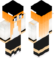 Cool girl orange hair