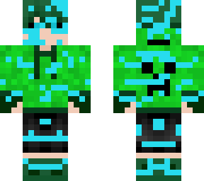 Creeper Human Oc charged