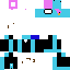 skin for Cyan Among Us charcter pool floaty suit mini crewmate