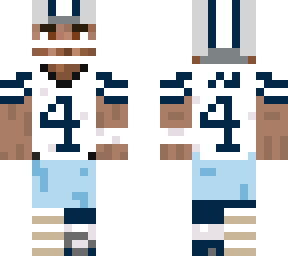 Dak Prescott with cast