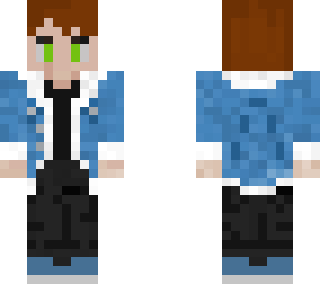 Denim Jacket Brown Hair