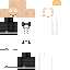 skin for Dog Wearing a tuxedo