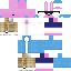 skin for Energizer with blue jacket
