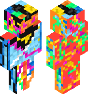 error horror colorful bot
