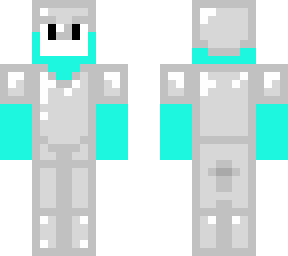 Fall guys with iron full armor skin