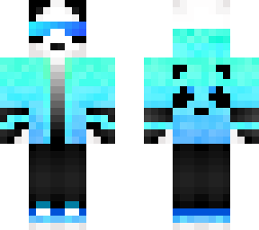 Frosty Panda Gamer with sunglasses