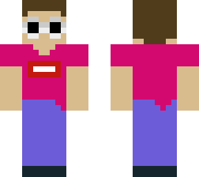 GeorgeNotFound MCC Skin I made Fuchsia Frankensteins