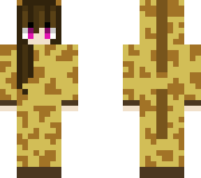 girl in Giraffe costume