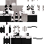 skin for girl slim black grey and white