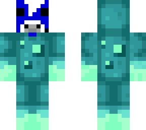Glowsquid blue mooshroom