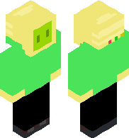 Green Computer Man