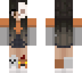 Halloween inspired skin  Gray sleeved version