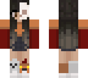 Halloween inspired skin  red sleeved version