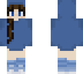 Indigo Hoodie Girl
