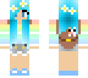 lil blue hamster girl