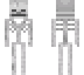 litterally just a skeleton