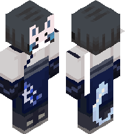 lore smp character skin with mask