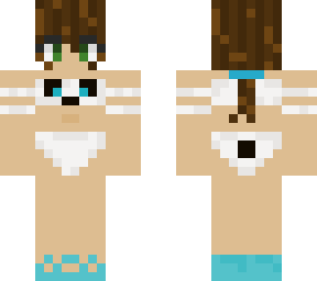 Mi personaje en traje de bao