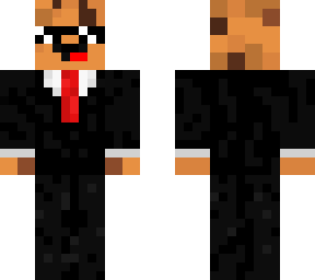 mlg cookie with added suit edit of an existing skin