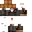skin for Mr bear (with tie)