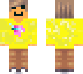 MrBeast Pumpkin Guy Yellow Hoodie