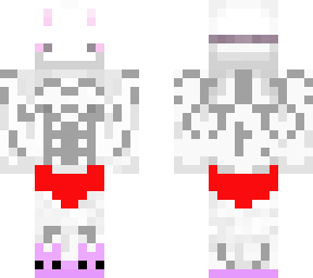 Muscular Bunbun with Slippers