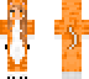 Orange Cat Girl Boxer