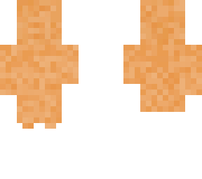 orange ghost looking sideways