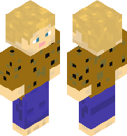 Person with cookie T-shirt on