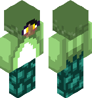 Person with frog hoodie