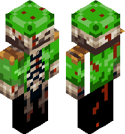 Pirate Skeleton green