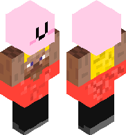 random/ a cool looking guy holding kirby