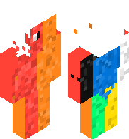 red error orange monster