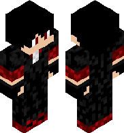 Red shirt w/ vest and tie