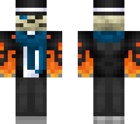 Skeleton Gentleman blue cyan