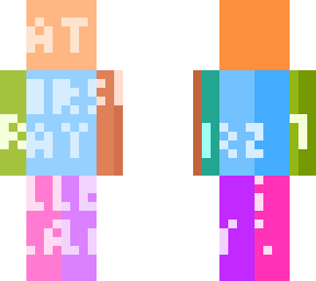 Skin template Alex