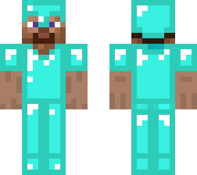 Steve armadura de diamantes