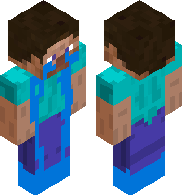 steve, but crying bc he lost his diamonds