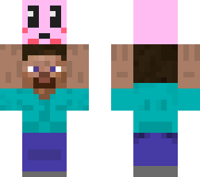 Steve carrying Kirby