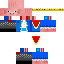 skin for Technoblade blue
